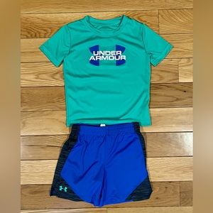 Under Armour Toddler Boys’ Short & Short Sleeve Shirt Set Size 2T